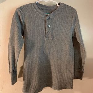 Garanimals Long Sleeve T-shirt, Gray, Size 4t